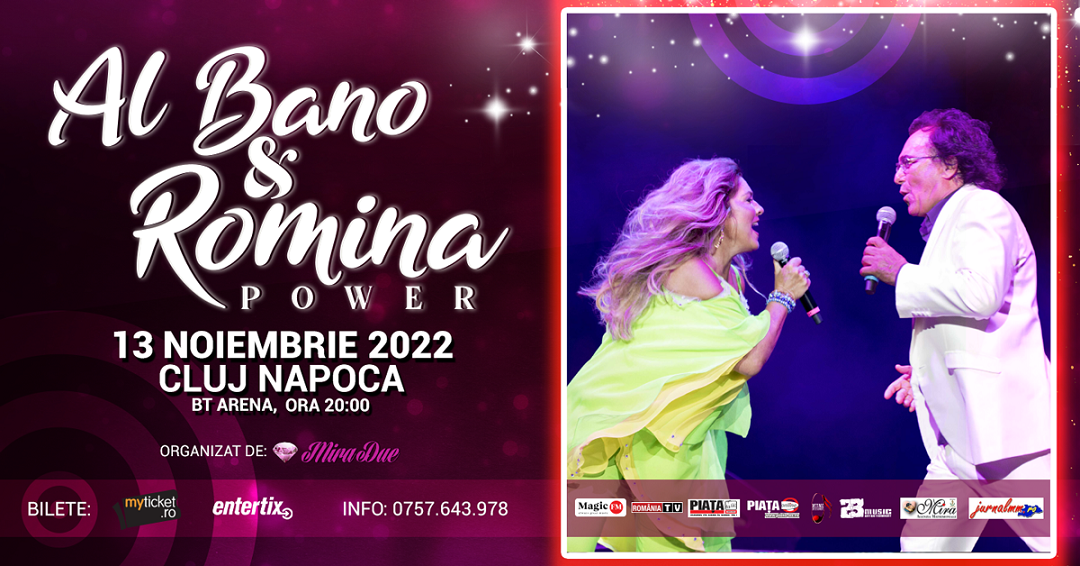 Concert Al Bano Romina Power la Cluj Napoca