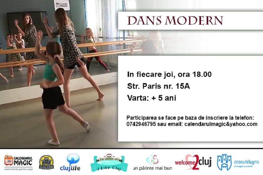 Dans modern pentru copii 18 mai
