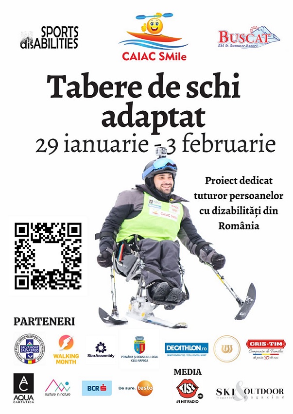 taberelor de schi adaptat persoanelor cu dizabilități